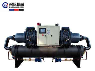 上海螺桿式冷水機(jī)，水冷式冷水機(jī)，ZSL雙機(jī)頭系列7℃
